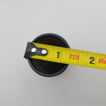 Parcheesi Replacement Shaker Cups 1989 4 Pieces Small Black Cardboard