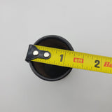 Parcheesi Replacement Shaker Cups 1989 4 Pieces Small Black Cardboard