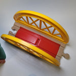 Keenway Train Set Accessories Plastic Toy Vintage Kids Replacement Tree Bridge