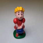 Vintage Train Towns People Plastic 2 Inch Cargo Mechanic Business Commute Play