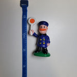 Vintage Train Towns People Plastic 2 Inch Cargo Mechanic Business Commute Play
