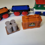 Keenway Train Set Accessories Plastic Toy Vintage Kids Replacement Cargo Barrel
