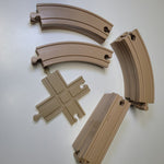 Keenway Train Set Track Pieces Plastic Toy Vintage Kids Replacement Railway
