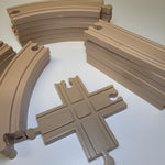 Keenway Train Set Track Pieces Plastic Toy Vintage Kids Replacement Railway