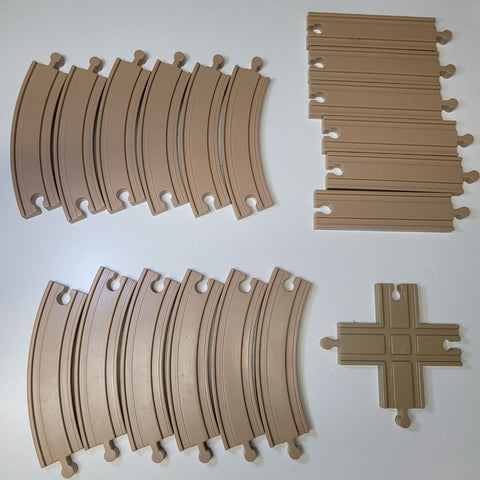 Keenway Train Set Track Pieces Plastic Toy Vintage Kids Replacement Railway