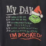 Gildan Grinch Shirt Christmas Schedule Tee Shirt Black Womens Medium My Day