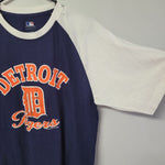 Detroit Tigers Tee Shirt Baseball MLB Fan Womens Large Michigan Comerica Park