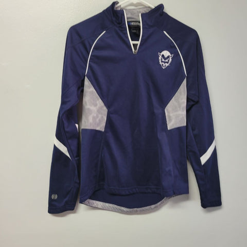 Holloway Sault Blue Devils Michigan High School Pullover Womens Ladies XS Thumb