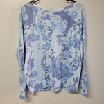 Disney Frozen Long Sleeve Tee Shirt Blue Elsa Youth Large Girls School