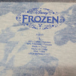 Disney Frozen Long Sleeve Tee Shirt Blue Elsa Youth Large Girls School