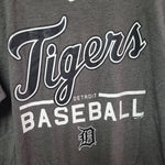 Nike Detroit Tigers Tee Shirt Gray Michigan Baseball MLB Comerica Womens Large