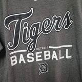 Nike Detroit Tigers Tee Shirt Gray Michigan Baseball MLB Comerica Womens Large