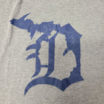 Detroit Tigers Tee Shirt Soft No Tags Gray Baseball Adult Small Mens Michigan
