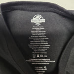 Jurassic World Park Tee Shirt Boyt Medium Youth Black Dinosaur T Rex Movie