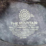 The Mountain Eagle Flag Tee Shirt Mens 2XL Cotton Print USA America Freedom