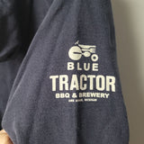 Brewed In Michigan Hoodie Beer Peninsula Ann Arbor Micro Mens Medium Blue Tractor