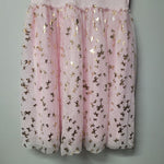 Wonder Nation Unicorn Dress Pink Gold Tulle Short Sleeve Girls XXL 18 Princess