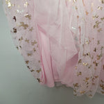 Wonder Nation Unicorn Dress Pink Gold Tulle Short Sleeve Girls XXL 18 Princess