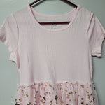 Wonder Nation Unicorn Dress Pink Gold Tulle Short Sleeve Girls XXL 18 Princess