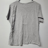 Life Better Sprinkles Tee Shirt Ice Cream Waffle Cone Girls XL Gray Basic School