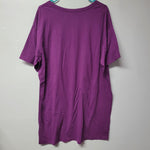 Disney Frozen Sleep Shirt Womens One Size Purple Dont Do Mornings Bed Head Hair