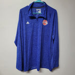 Adidas Pistons Pullover Zip Ultimate Tee Long Sleeve Detroit Basketball NBA 2XL