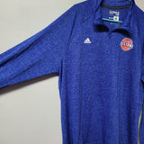 Adidas Pistons Pullover Zip Ultimate Tee Long Sleeve Detroit Basketball NBA 2XL