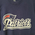 Patriots Reebok Tee Shirt Dark Blue Mens Medium Cotton NFL Fan Football USA