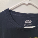 Star Wars Mandalorian Yoda Tee Shirt Mens XL Cotton Black Comic No 23 Graphic