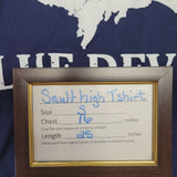 Sault High Blue Devils Upper Peninsula Michigan School Tee Shirt Mens Small