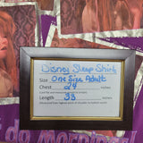 Disney Frozen Sleep Shirt Womens One Size Purple Dont Do Mornings Bed Head Hair