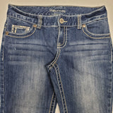 Maurices Capri Jeans Pants Blue Womens 5 6 Reg Denim Short Summer Spring Fall