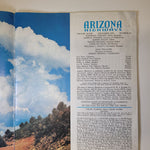 Arizona Highways December 1972 Holiday Seasons Greetings Christmas Snow Cactus