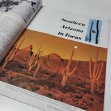 Arizona Highways September 1975 Sunset Cactus Cave Rock Formations Vintage Art