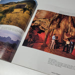 Arizona Highways September 1975 Sunset Cactus Cave Rock Formations Vintage Art