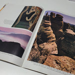 Arizona Highways September 1975 Sunset Cactus Cave Rock Formations Vintage Art