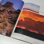 Arizona Highways September 1975 Sunset Cactus Cave Rock Formations Vintage Art