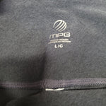 MPG Athletic Pants Gray Womens Large Thick Stretch Casual