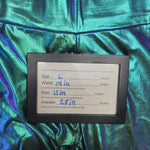 Mermaid Flare Leg Pants Costume Green Shiny Girls Large