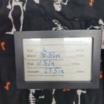 Skeleton Sleepwear Pants Lounge Pajama Black Orange Childs Large Black