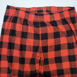 Sleep Chic Buffalo Plaid Pants Red Black Pajama Loungewear Womens Large Soft