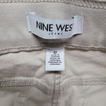 Nine West Pull On Capri Pants Khaki Womens 12 Business Casual Office