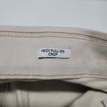 Nine West Pull On Capri Pants Khaki Womens 12 Business Casual Office