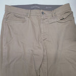 Calvin Klein Khaki Pants Infinite Flex Waist Slim Stretch Business Casual