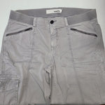 Sonoma Pants Cotton Light Gray Boho Fall Zip Pockets Womens 12 Capsule Wardrobe