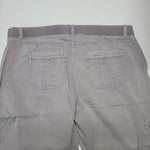 Sonoma Pants Cotton Light Gray Boho Fall Zip Pockets Womens 12 Capsule Wardrobe