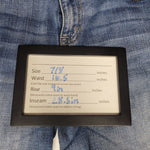 Maurices Jeans Denim Pants Womens 7 8 Blue Basic Skinny Ankle Distressed