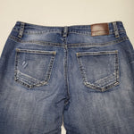 Maurices Jeans Denim Pants Womens 7 8 Blue Basic Skinny Ankle Distressed