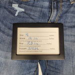 Denizen Levis Modern Slim Cuff Denim Jeans Pants Womens Size 4 Blue Rolled