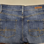 Denizen Levis Modern Slim Cuff Denim Jeans Pants Womens Size 4 Blue Rolled